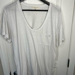 Urban Outfitters Truly Madly Deeply White T Shirt Large